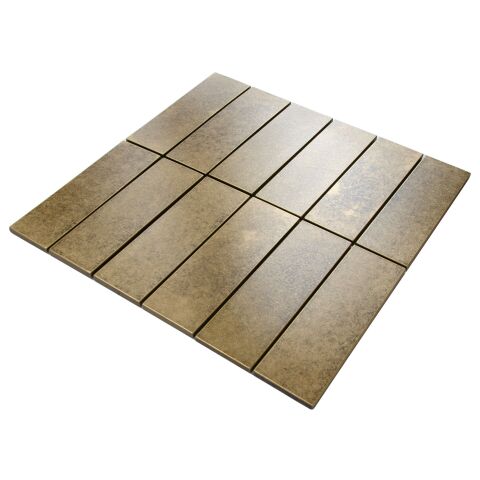 Nichetiles Encore Antik Altın Metal Mozaik