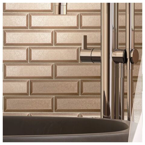 Nichetiles Metronom Bronz Metal Mozaik