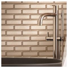 Nichetiles Metronom Bronz Metal Mozaik