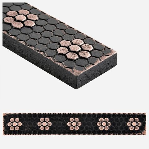 Nichetiles Floral Hex Dekoratif Bordür Dekor