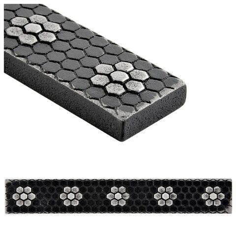 Nichetiles Floral Hex Dekoratif Bordür Dekor