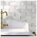 Nichetiles Grace Waterjet Callacatta Mozaik