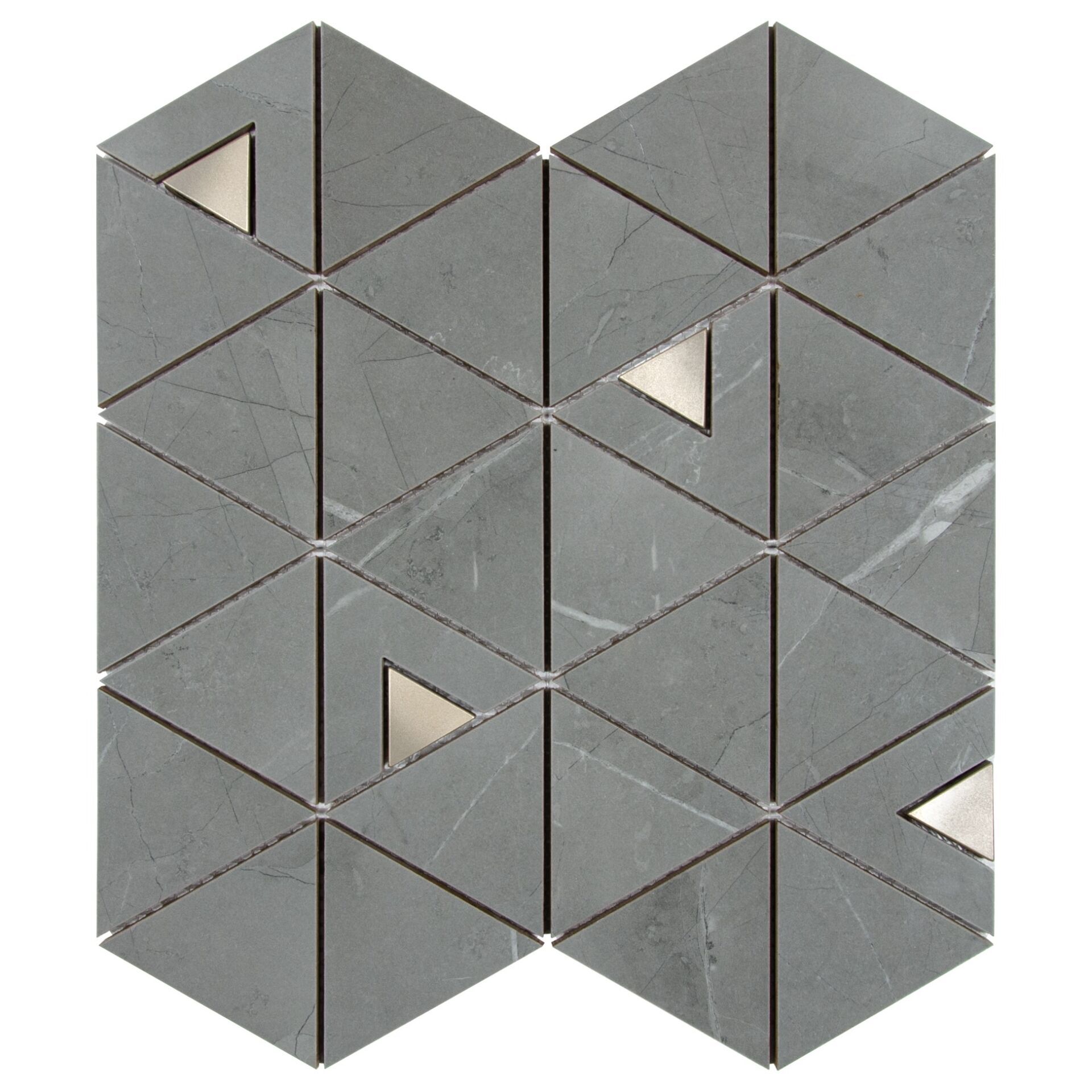 Nichetiles Trinity Waterjet Porselen Mozaik