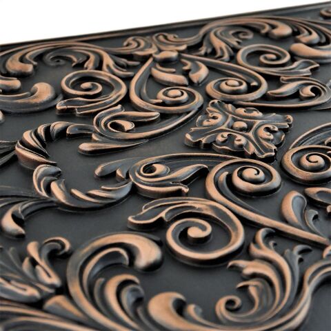 Cypress Metal Ocak Arkası Koruyucu ve Şömine Üstü Dekoratif Panel