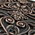Cypress Metal Ocak Arkası Koruyucu ve Şömine Üstü Dekoratif Panel
