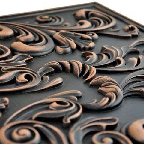 Cypress Metal Ocak Arkası Koruyucu ve Şömine Üstü Dekoratif Panel