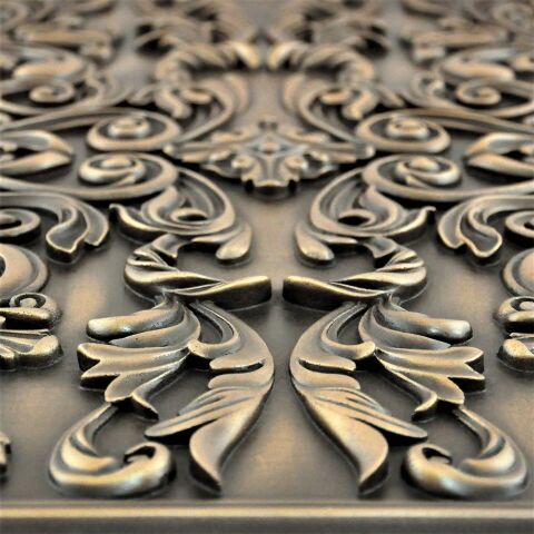 Cypress Metal Ocak Arkası Koruyucu ve Şömine Üstü Dekoratif Panel