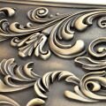 Cypress Metal Ocak Arkası Koruyucu ve Şömine Üstü Dekoratif Panel