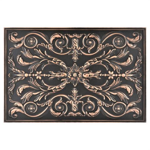 Viola Metal Ocak Arkası Koruyucu ve Şömine Üstü Dekoratif Panel