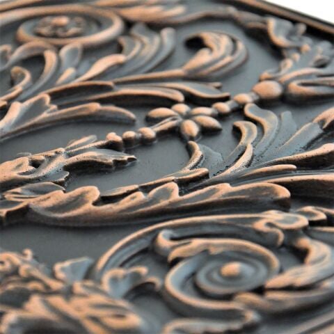 Viola Metal Ocak Arkası Koruyucu ve Şömine Üstü Dekoratif Panel