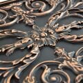 Viola Metal Ocak Arkası Koruyucu ve Şömine Üstü Dekoratif Panel
